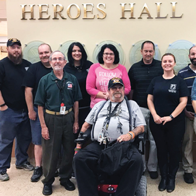 Local veterans team on Day of Caring 